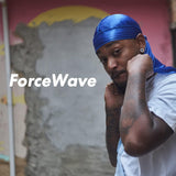 4PCS Silky Durags for Men Women 360 Waves with 1 Wave Cap, Silky Satin Durag Extra Long Tails - PHamily Hair Care 