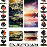 Headband Neck Gaiter Head Wrap Headwear Face Mask Magic Scarf Bandana for Men and Women