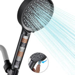 High Pressure Filtered 6 Spray Mode Showerhead