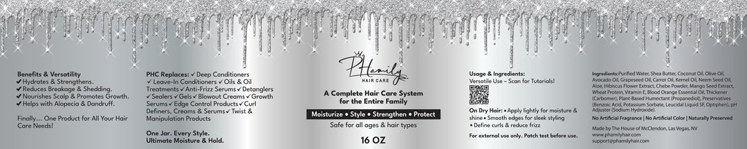 NEW PHamily Hair Care – Accelerated Growth & Repair Formula (16 oz)