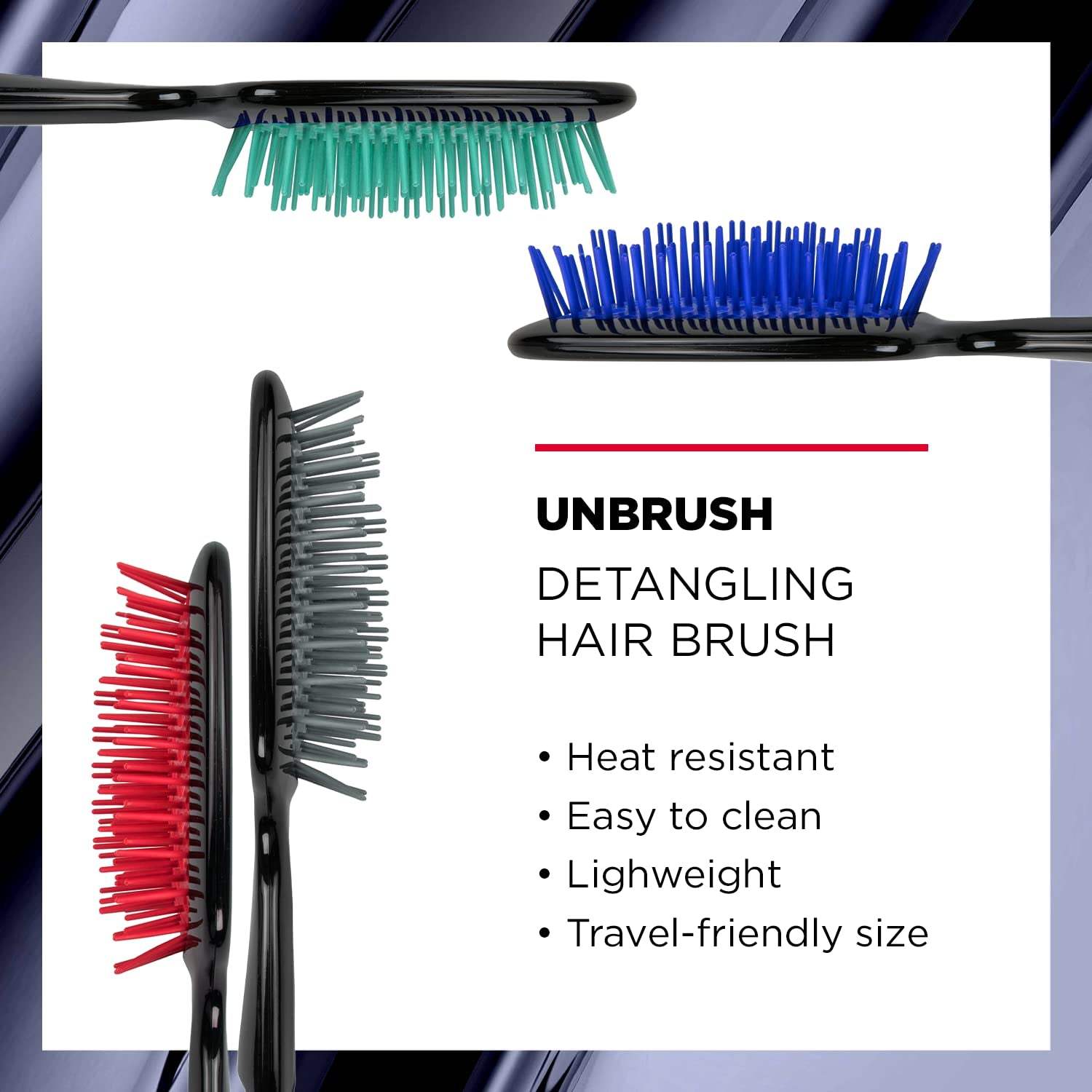 Unbrush Wet & Dry Vented Detangling Hair Brush