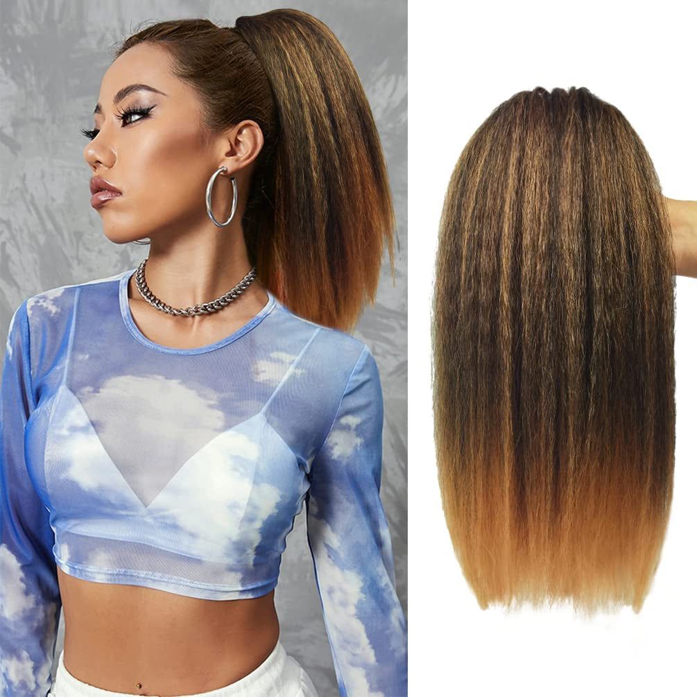 Yaki Straight Ponytail Extension