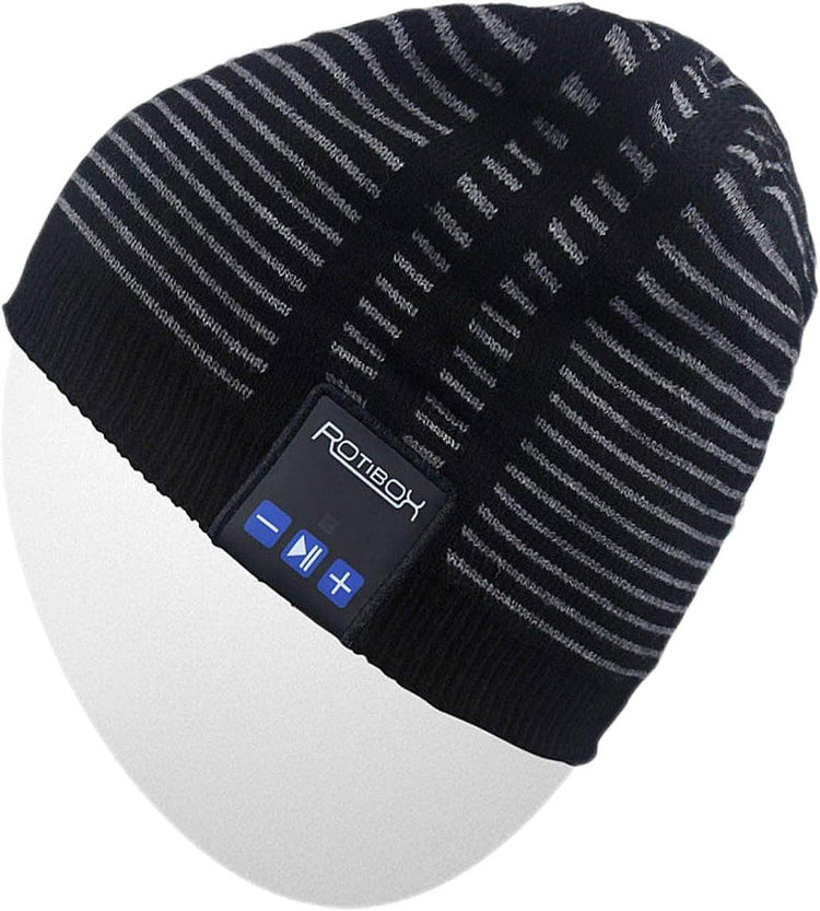 Bluetooth Beanie Hat Wireless Headphone for Outdoor Sports Xmas Gifts