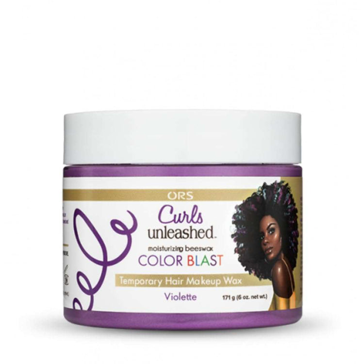 Color Blast Hair Wax, Temporary Curl Defining Wax, Sangria, (6.0 Oz)