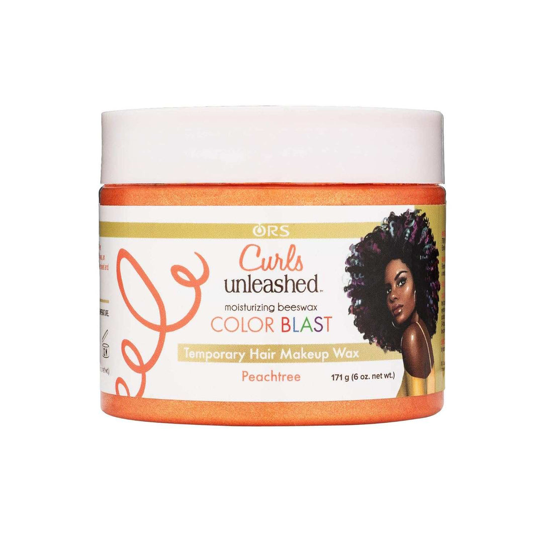 Color Blast Hair Wax, Temporary Curl Defining Wax, Sangria, (6.0 Oz)